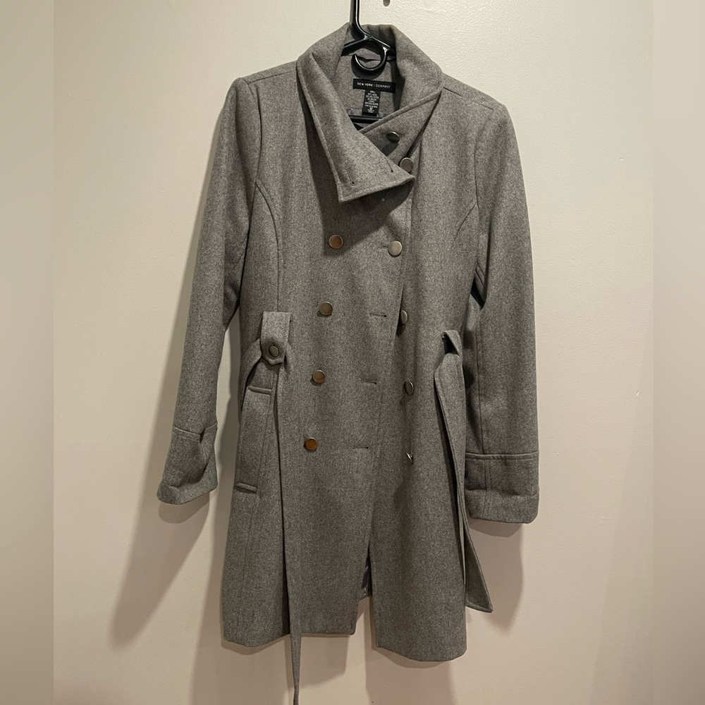 New York & Co women’s Military Jacket with belt.